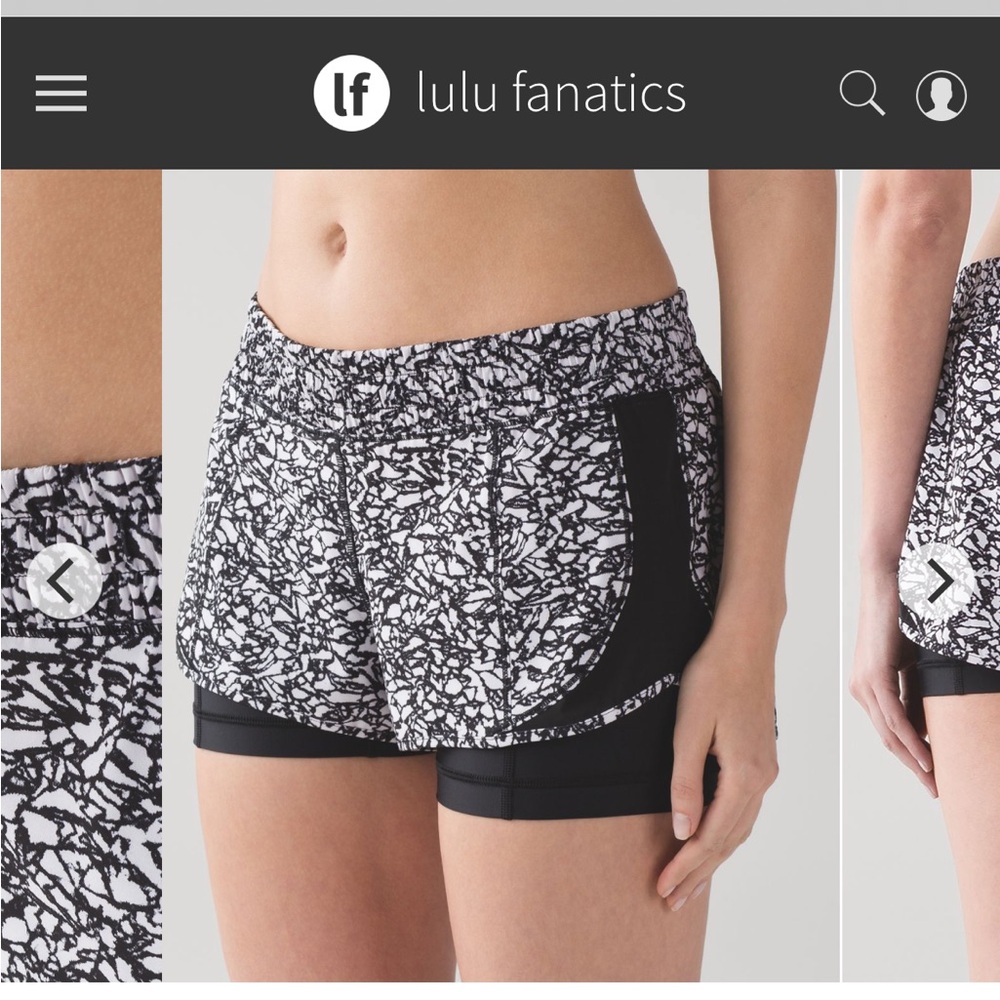 Lululemon Workout To Water Running Shorts Quick Dry
